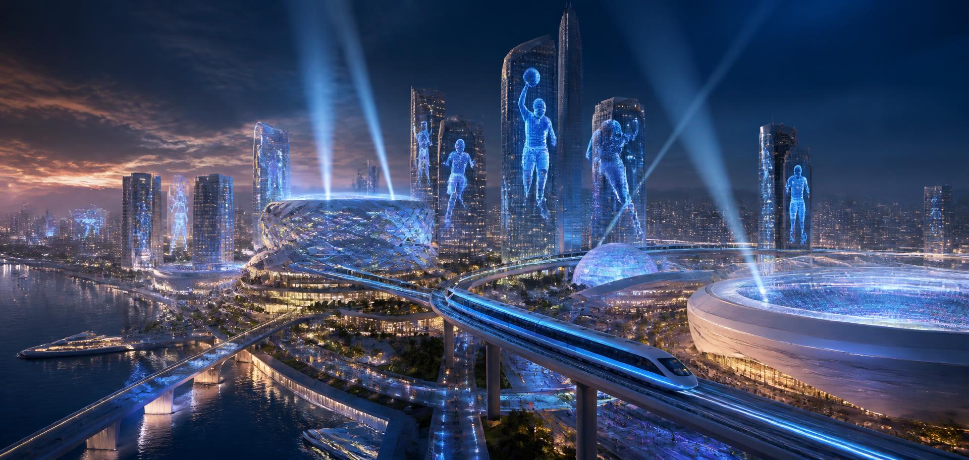 Velo City, the futuristic sports capital