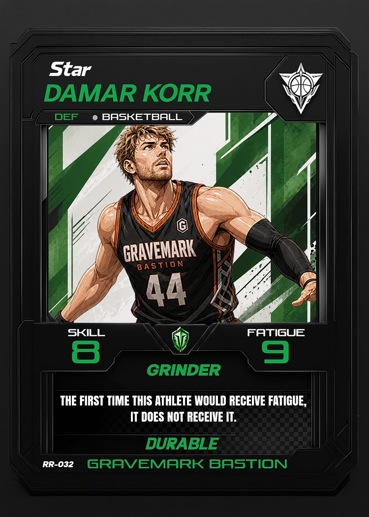 Damar Korr card